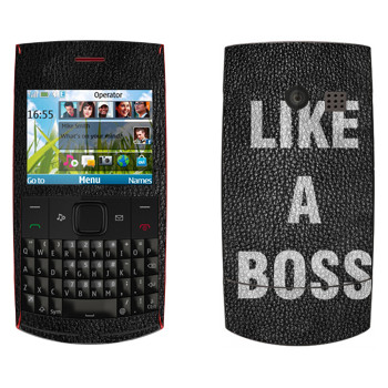   « Like A Boss»   Nokia X2-01