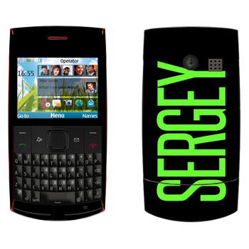   «Sergey»   Nokia X2-01