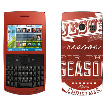   «Jesus is the reason for the season»   Nokia X2-01