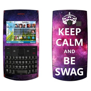   «Keep Calm and be SWAG»   Nokia X2-01