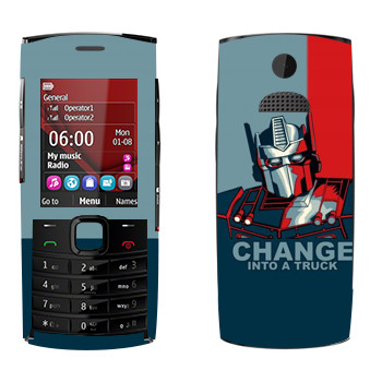   « : Change into a truck»   Nokia X2-02