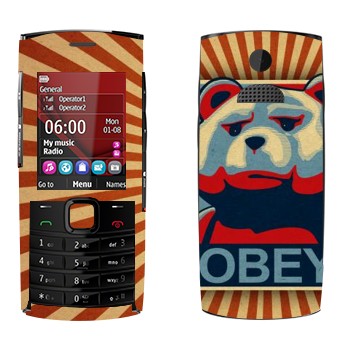   «  - OBEY»   Nokia X2-02