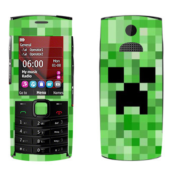   «Creeper face - Minecraft»   Nokia X2-02