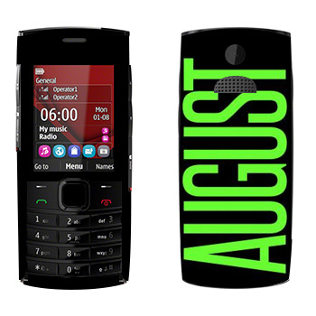   «August»   Nokia X2-02
