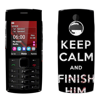   «Keep calm and Finish him Mortal Kombat»   Nokia X2-02