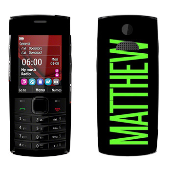   «Matthew»   Nokia X2-02