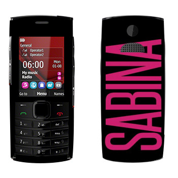   «Sabina»   Nokia X2-02