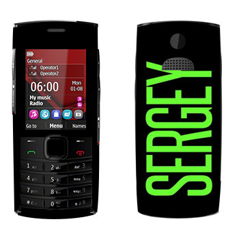   «Sergey»   Nokia X2-02