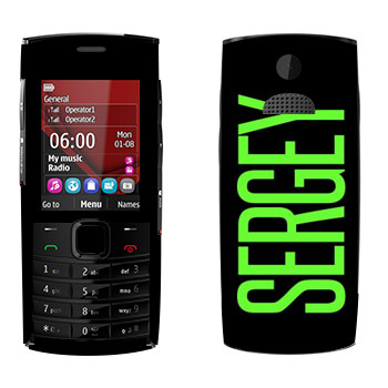   «Sergey»   Nokia X2-02