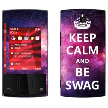   «Keep Calm and be SWAG»   Nokia X3-00