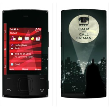   «Keep calm and call Batman»   Nokia X3-00