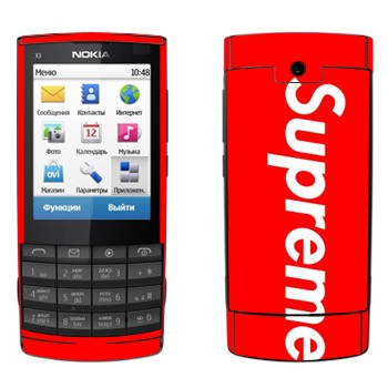   «Supreme   »   Nokia X3-02