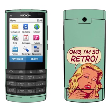   «OMG I'm So retro»   Nokia X3-02