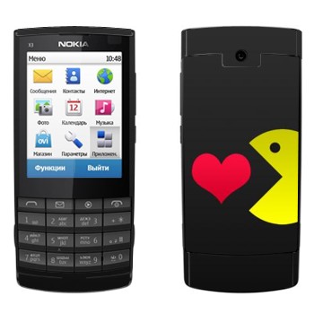   «I love Pacman»   Nokia X3-02