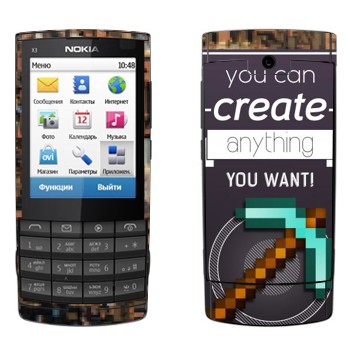   «  Minecraft»   Nokia X3-02