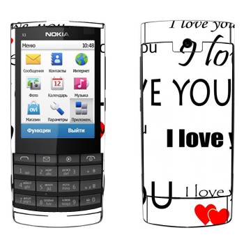   «I Love You -   »   Nokia X3-02