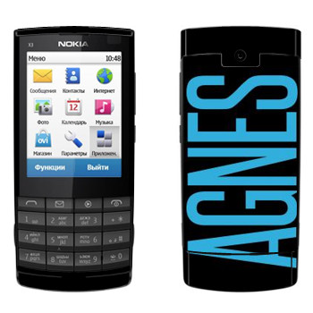   «Agnes»   Nokia X3-02