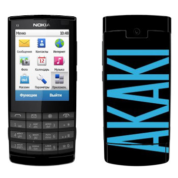   «Akaki»   Nokia X3-02