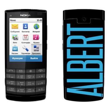   «Albert»   Nokia X3-02
