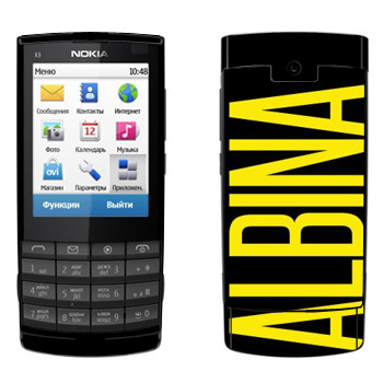   «Albina»   Nokia X3-02