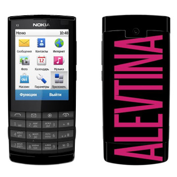   «Alevtina»   Nokia X3-02