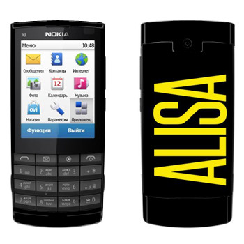   «Alisa»   Nokia X3-02