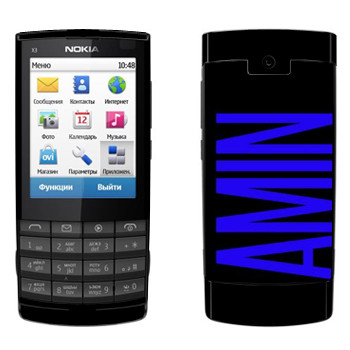   «Amin»   Nokia X3-02