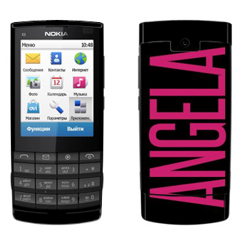   «Angela»   Nokia X3-02