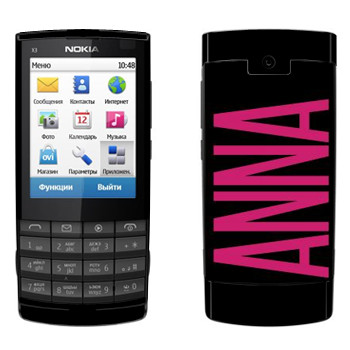   «Anna»   Nokia X3-02