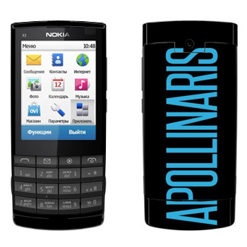   «Appolinaris»   Nokia X3-02