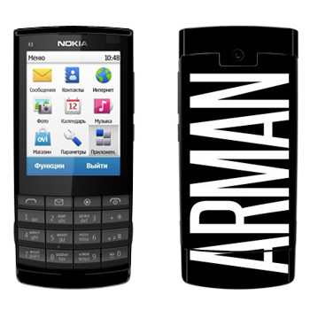   «Arman»   Nokia X3-02