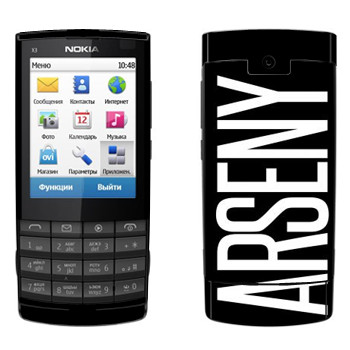   «Arseny»   Nokia X3-02