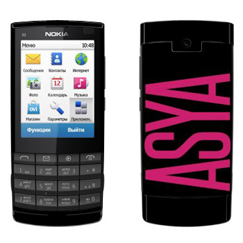   «Asya»   Nokia X3-02
