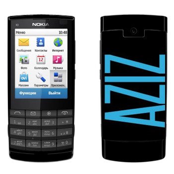   «Aziz»   Nokia X3-02