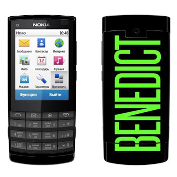   «Benedict»   Nokia X3-02