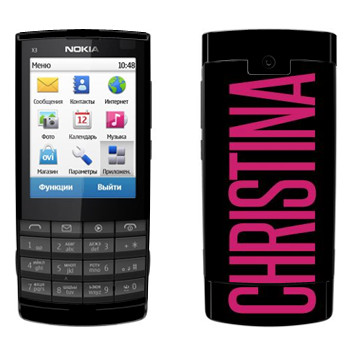   «Christina»   Nokia X3-02