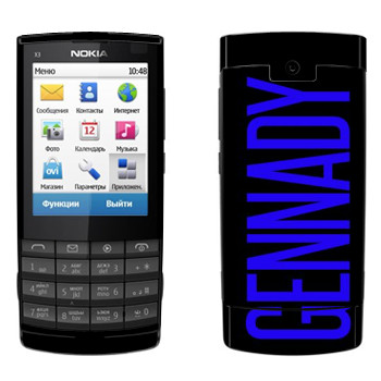   «Gennady»   Nokia X3-02