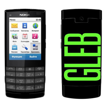   «Gleb»   Nokia X3-02