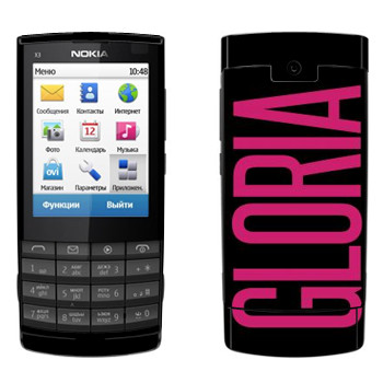   «Gloria»   Nokia X3-02