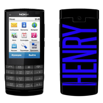   «Henry»   Nokia X3-02