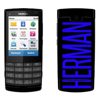   «Herman»   Nokia X3-02