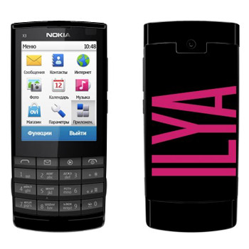   «Ilya»   Nokia X3-02