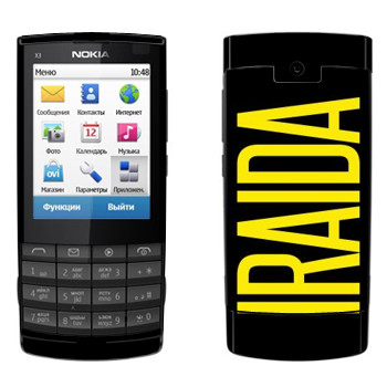   «Iraida»   Nokia X3-02