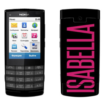   «Isabella»   Nokia X3-02
