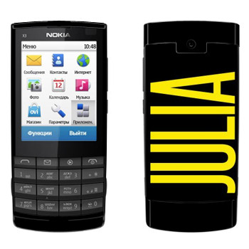   «Julia»   Nokia X3-02