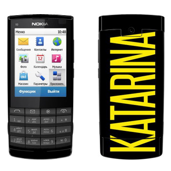   «Katarina»   Nokia X3-02