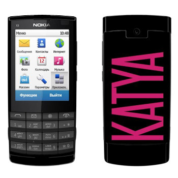   «Katya»   Nokia X3-02