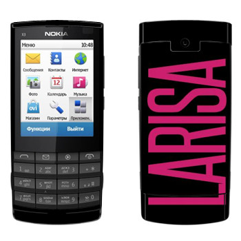   «Larisa»   Nokia X3-02