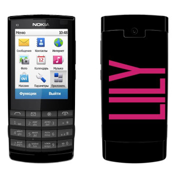   «Lily»   Nokia X3-02