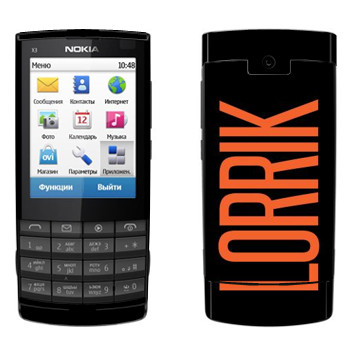   «Lorrik»   Nokia X3-02